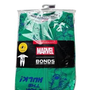 Marvel Green Hulk Zip Wondersuit